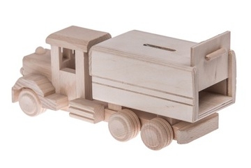 hellux lampa dziecięca ciężarówka skarbonka